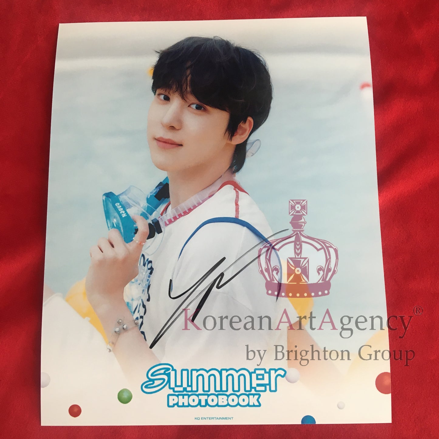 ATEEZ Yunho Summer 2022 Autograph