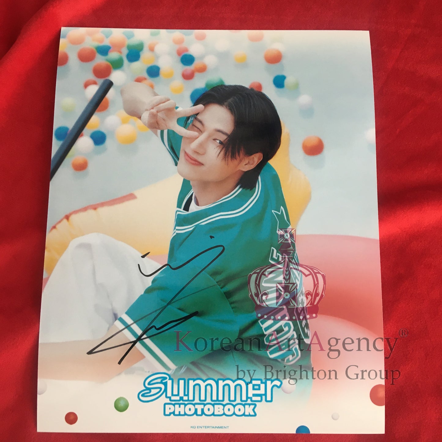 ATEEZ Wooyoung Summer 2022 Autograph