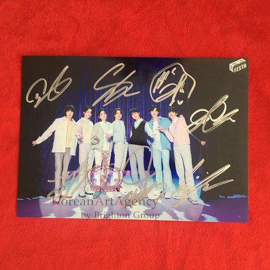 BTS Autograph Group Fotos Jimin JHope RM Jin Suga Jungkook V 7inches