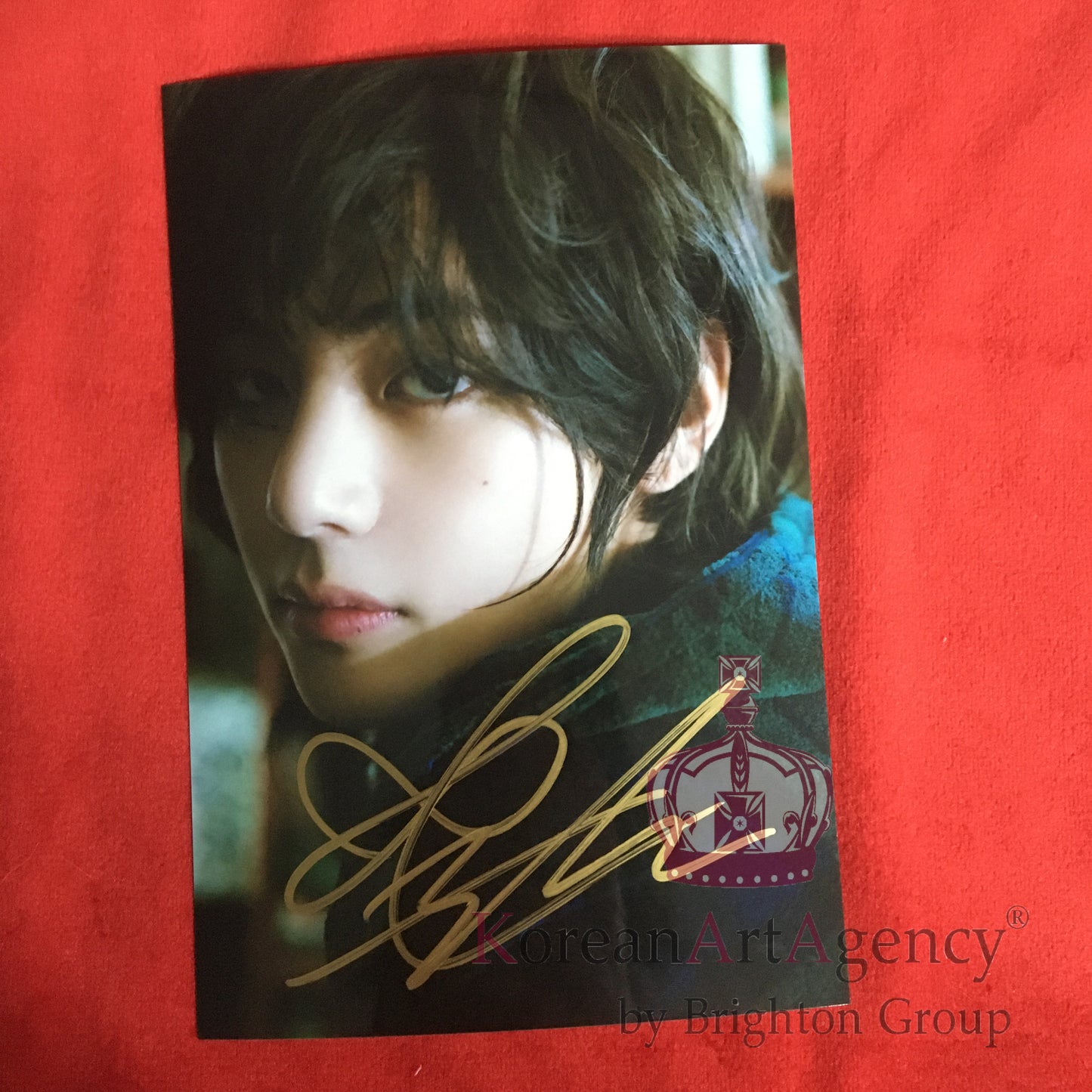 BTS V Kim Taehyung 2023 Layover 6inches Autograph