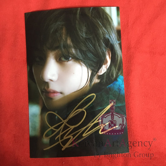 BTS V Kim Taehyung 2023 Layover 6inches Autograph