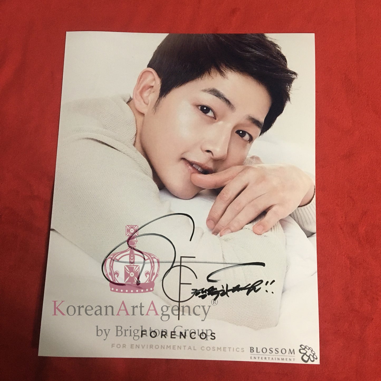 Song Joong Ki  2023 10inches Autograph