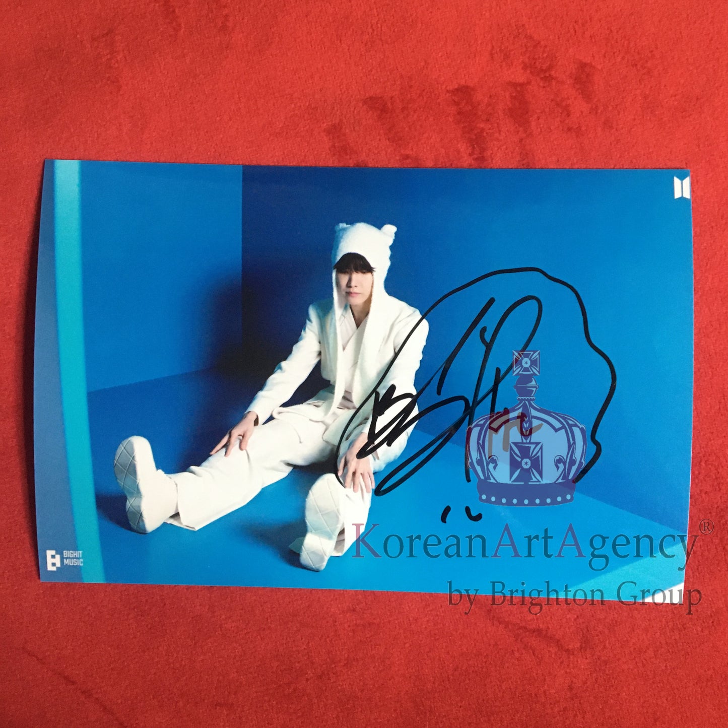 BTS J-Hope Jack in the Box 7inches Autograph