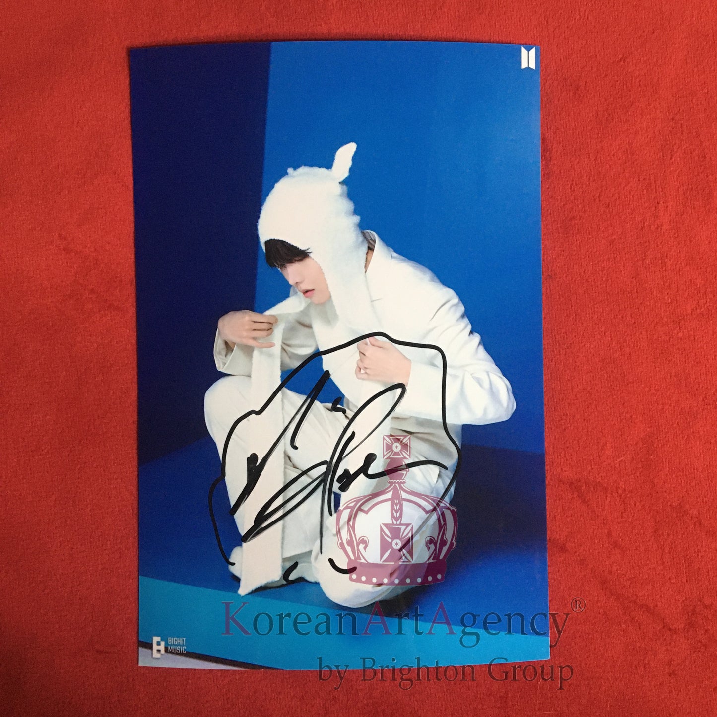 BTS J-Hope Jack in the Box 7inches Autograph