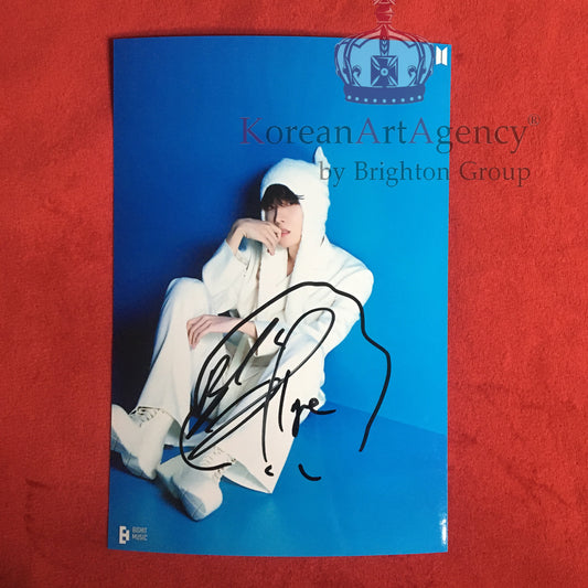 BTS J-Hope Jack in the Box 7inches Autograph