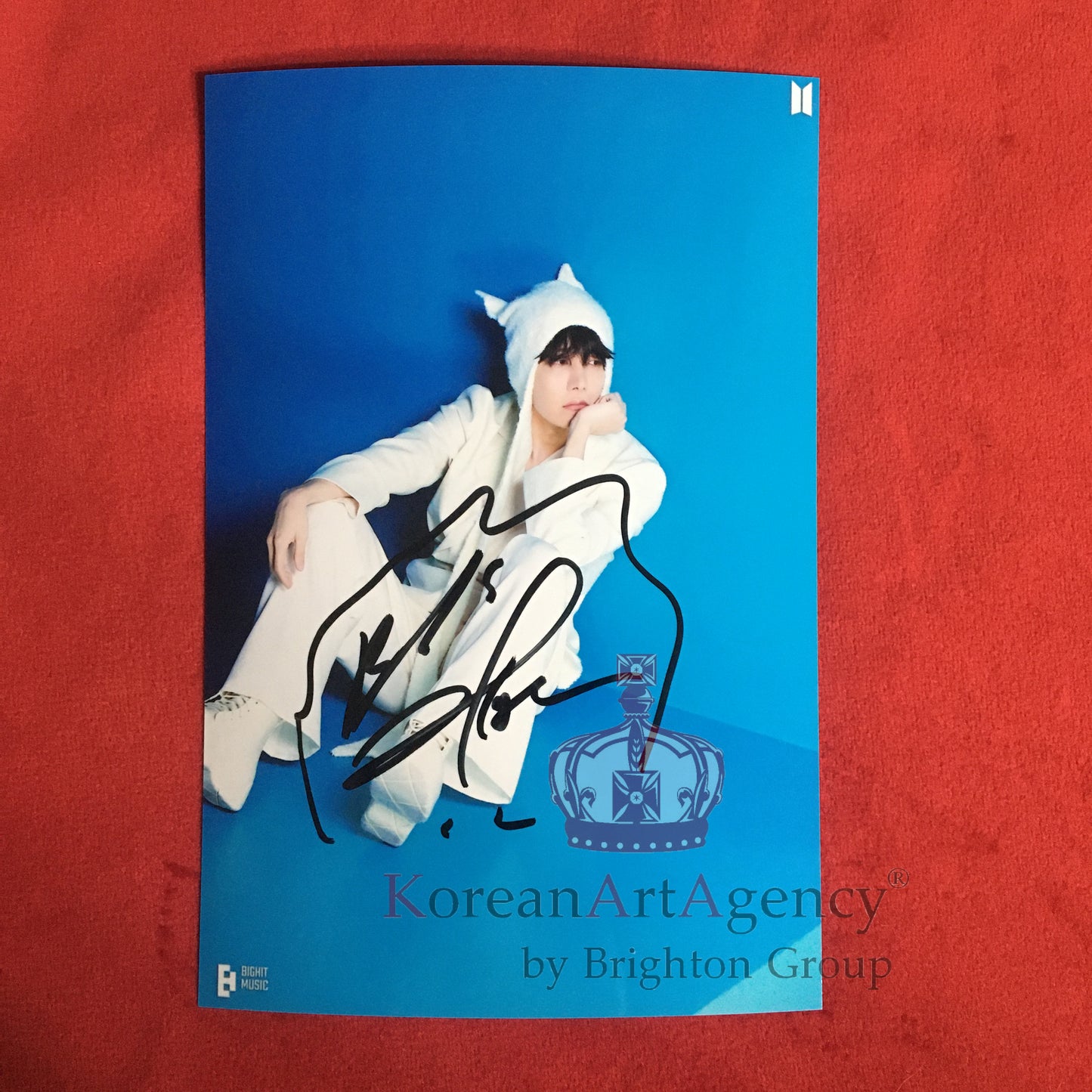 BTS J-Hope Jack in the Box 7inches Autograph