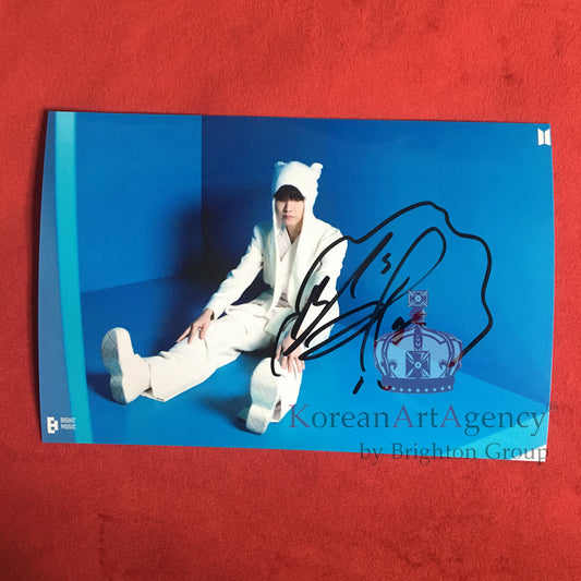 BTS J-Hope Jack in the Box 7inches Autograph