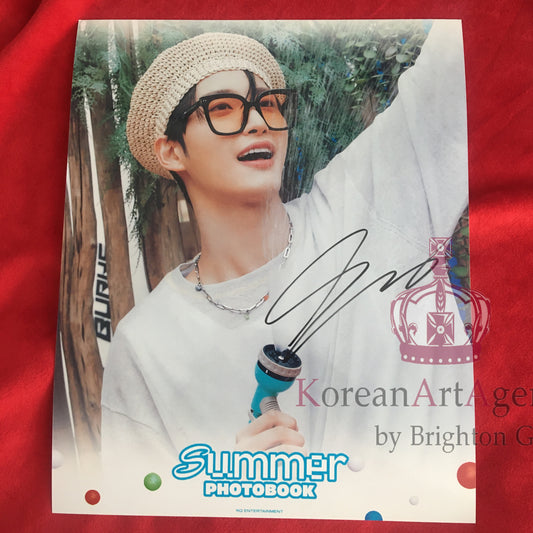 ATEEZ Seonghwa Summer 2022 Autograph