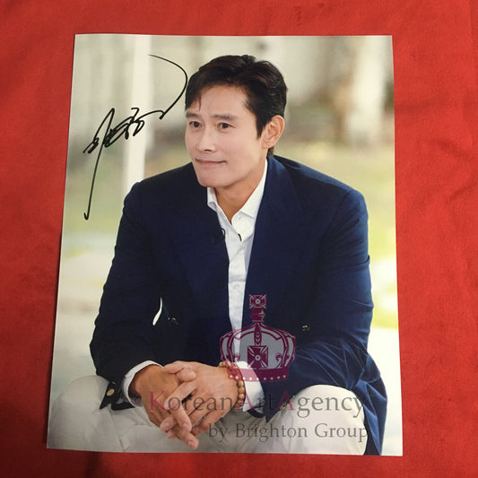 Lee Byung Hun 10inches Autograph