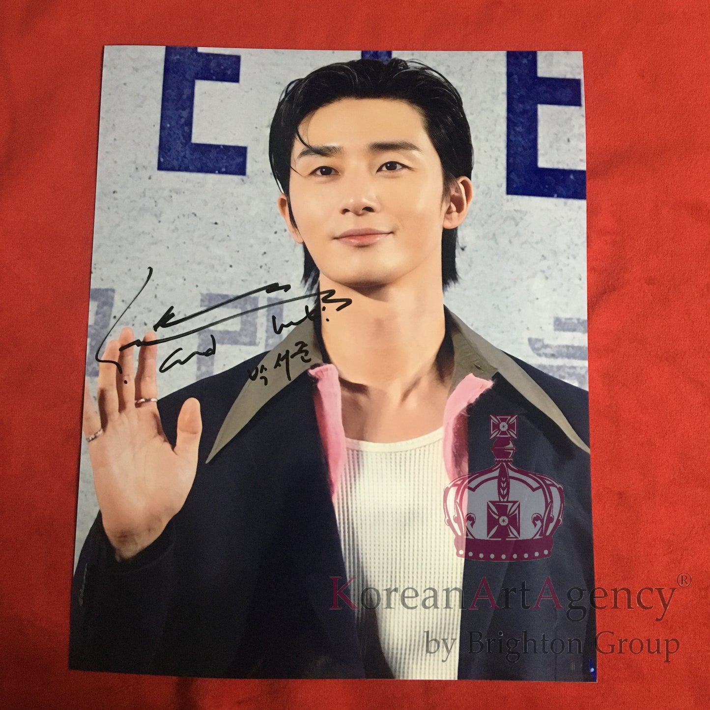 Park Seo Joon Chanel 2023 Autograph