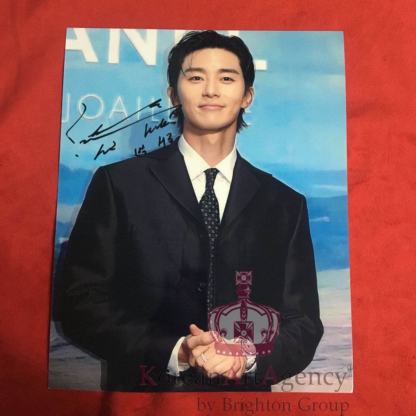 Park Seo Joon Chanel 2023 Autograph