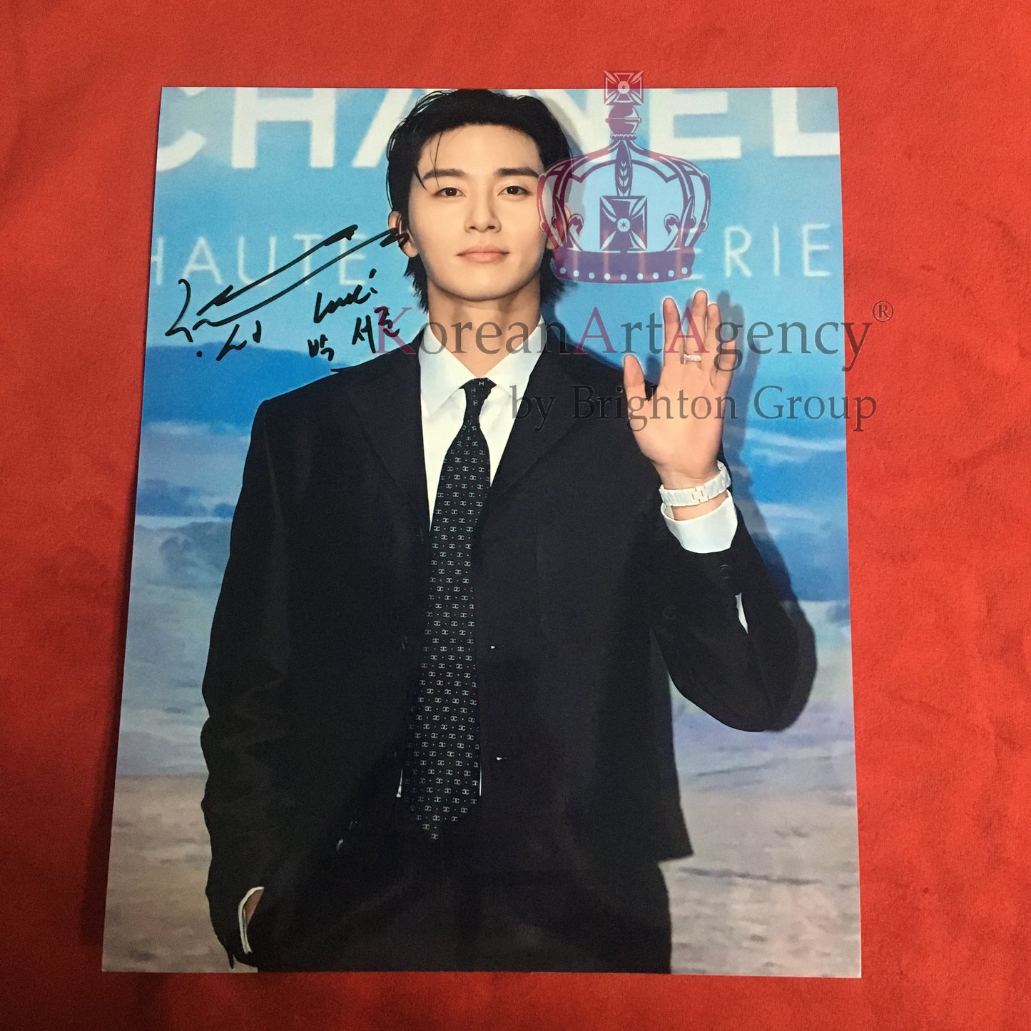 Park Seo Joon Chanel 2023 Autograph