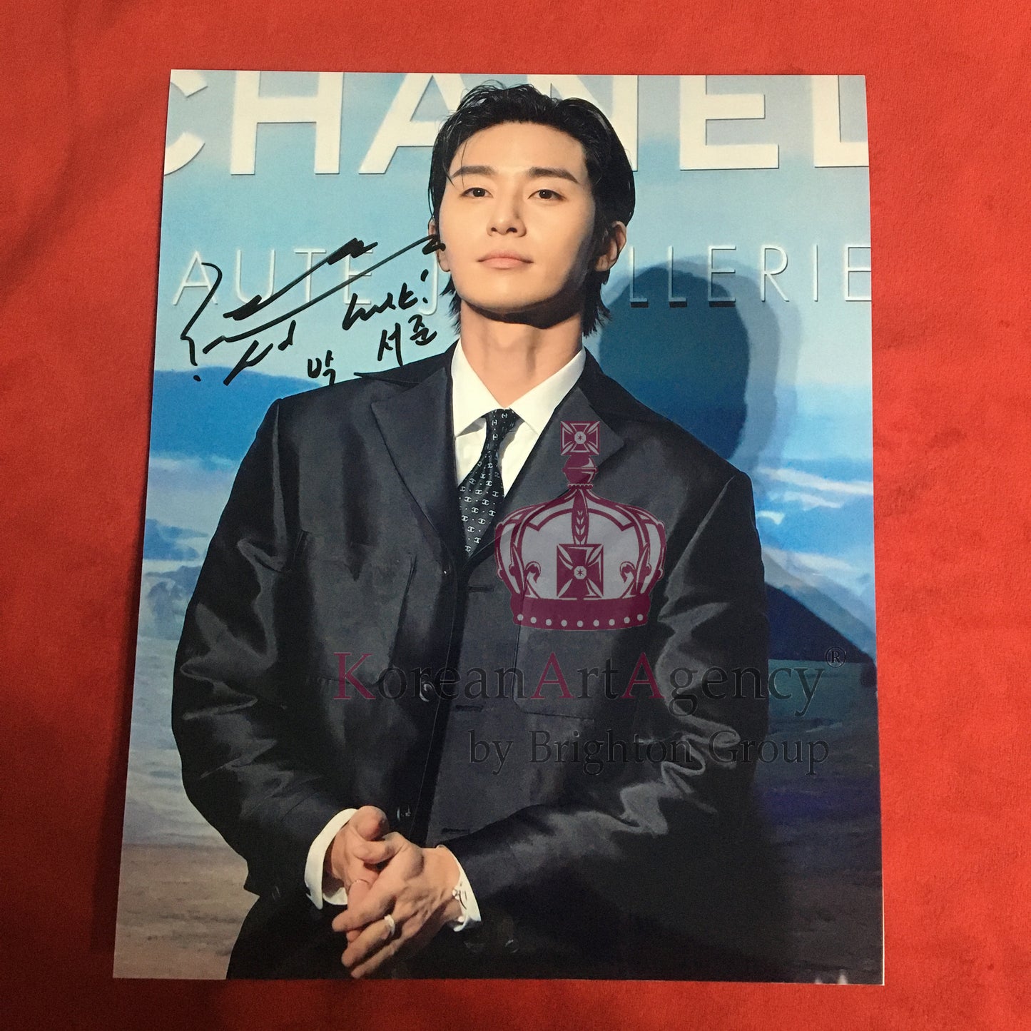 Park Seo Joon Chanel 2023 Autograph