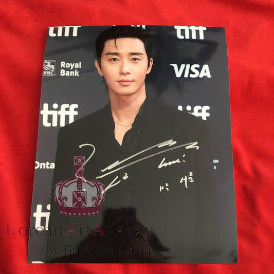 Park Seo Joon Toronto International Film Festival 10inches Autograph