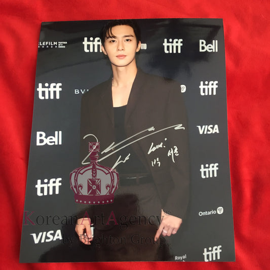 Park Seo Joon Toronto International Film Festival 10inches Autograph