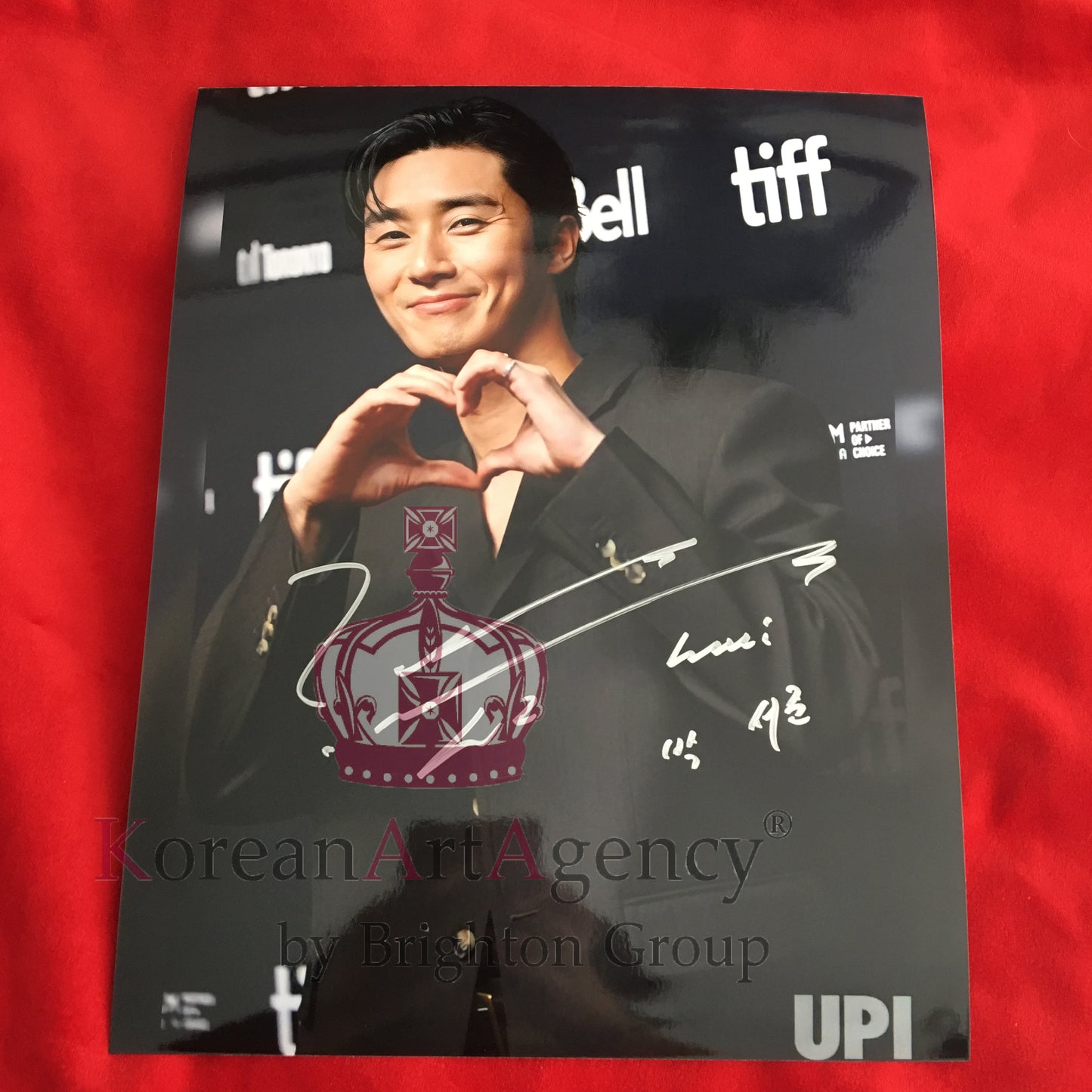 Park Seo Joon Toronto International Film Festival 10inches Autograph