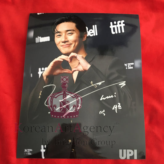 Park Seo Joon Toronto International Film Festival 10inches Autograph