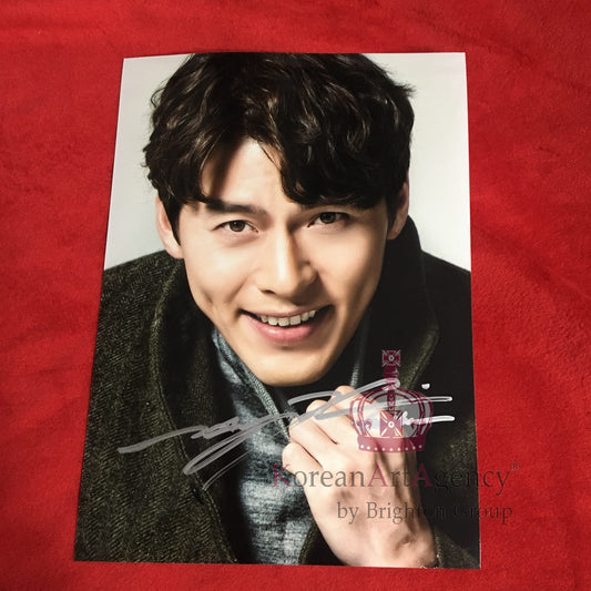 Hyun Bin 10inches Autograph