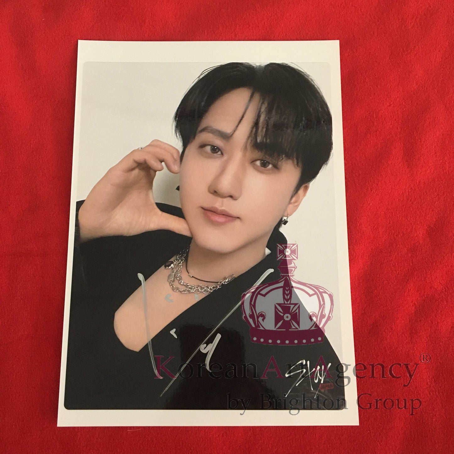 Stray Kids Changbin 7inches Autograph