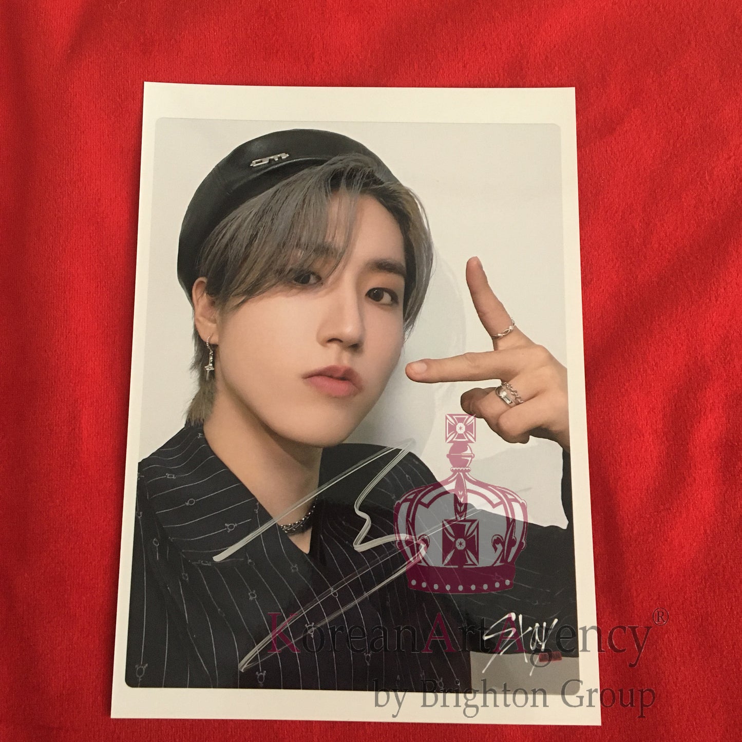 Stray Kids Han 7inches Autograph