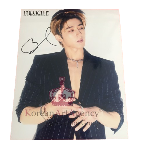 B.I Kim Han Bin 10inches Autograph