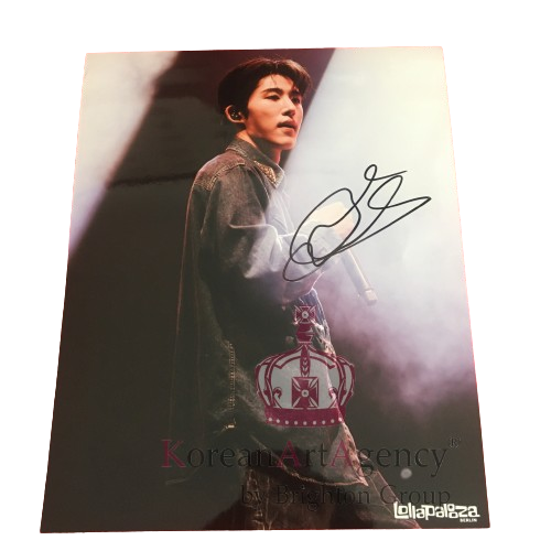 B.I Kim Han Bin 10inches Autograph