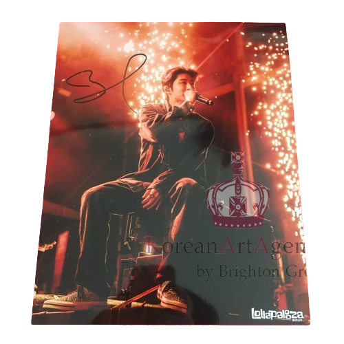 B.I Kim Han Bin 10inches Autograph