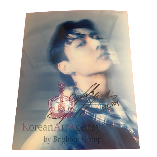 BTS Jungkook 3D 10inches Autograph 2023