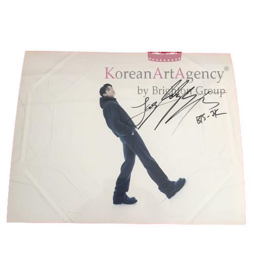 BTS Jungkook 3D 10inches Autograph 2023