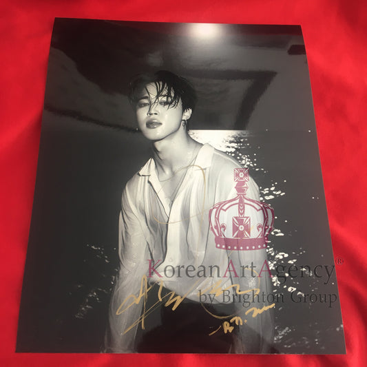 BTS Jimin Water Concept Photoshoot 10inches Autograph