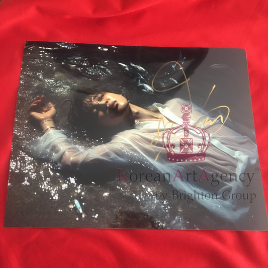 BTS Jimin Water Concept Photoshoot 10inches Autograph