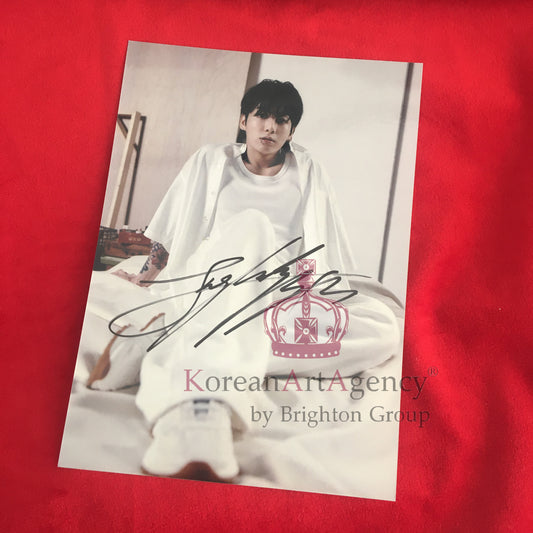 BTS Jungkook Golden 7inches Autograph