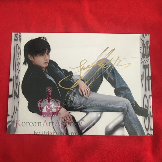 BTS Jungkook Golden 7inches Autograph