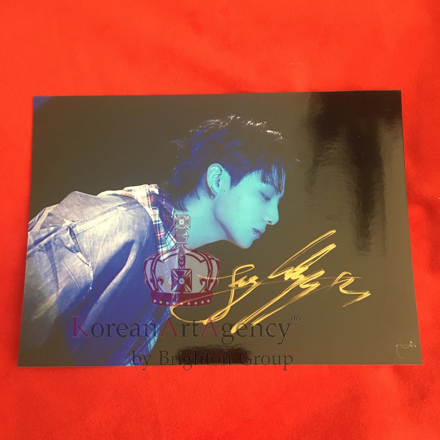 BTS Jungkook Golden 7inches Autograph