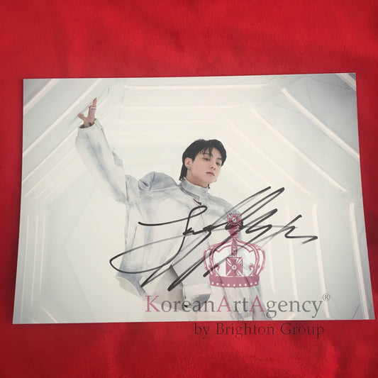 BTS Jungkook Golden 7inches Autograph