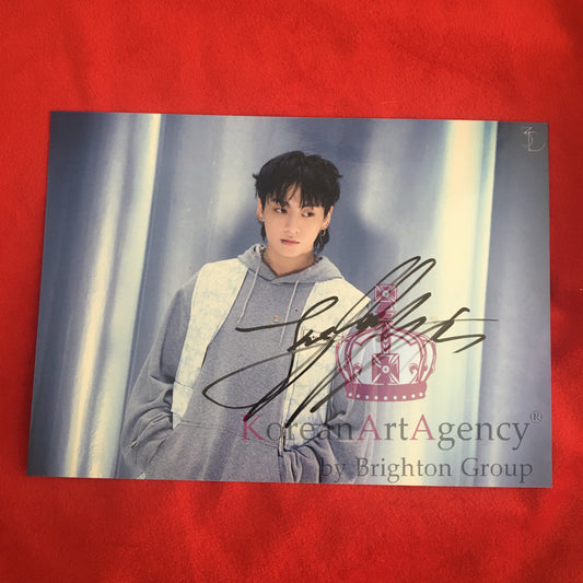 BTS Jungkook Golden 7inches Autograph