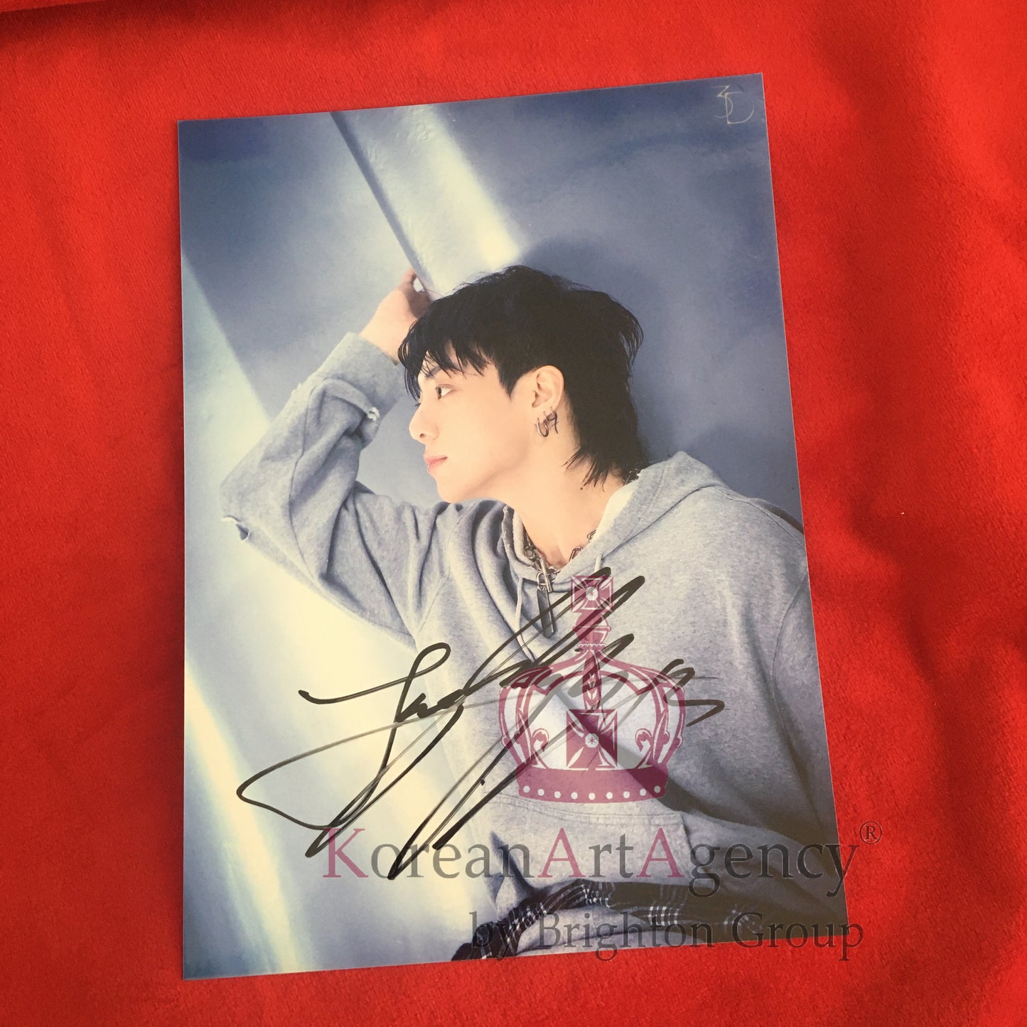 BTS Jungkook Golden 7inches Autograph