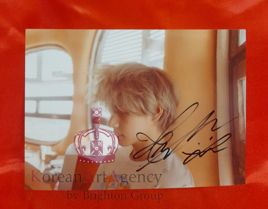 BTS V Kim Taehyung 7inches Limited Rare 2023 Autograph