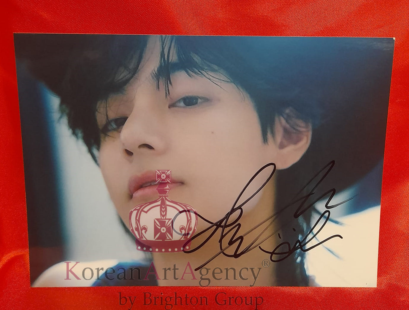 BTS V Kim Taehyung 7inches Limited Rare 2023 Autograph