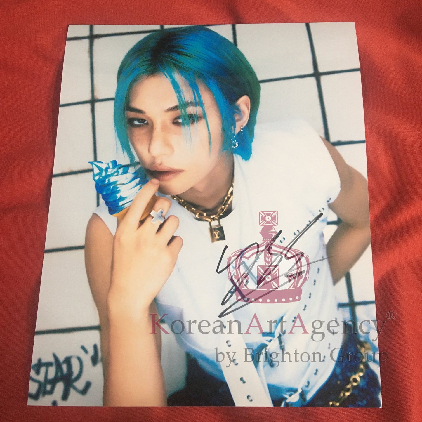 Stray Kids Felix 10inches Autograph