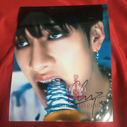 Stray Kids Bang Chan 10inches Autograph