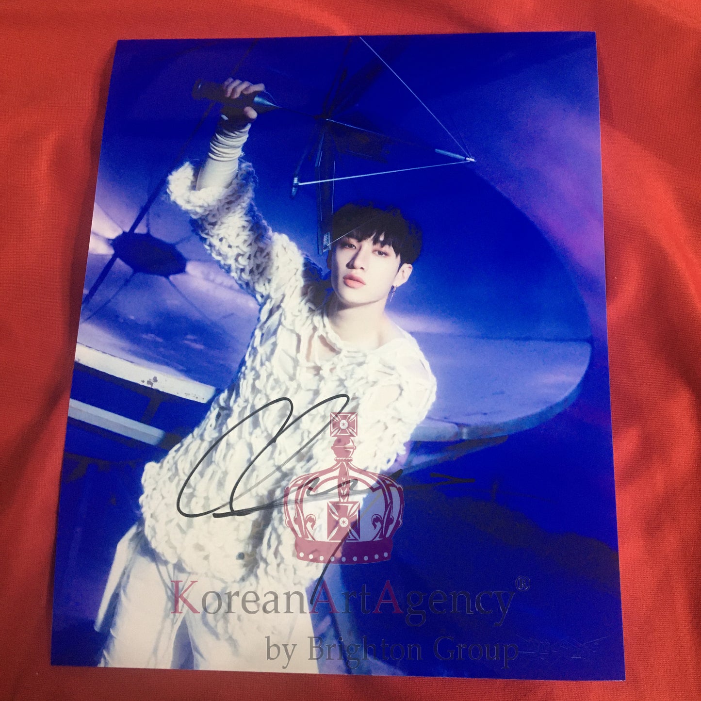 Stray Kids Bang Chan 10inches Autograph