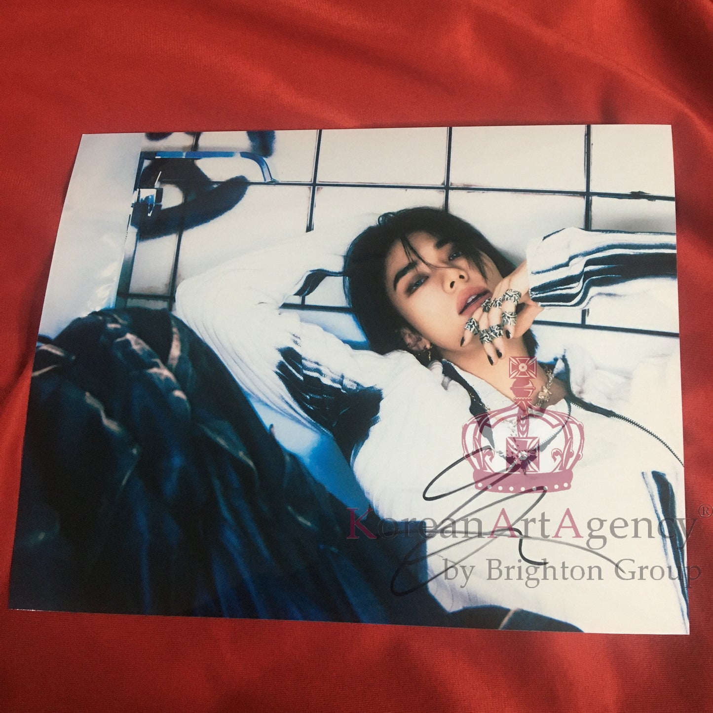 Stray Kids Hyunjin 10inches Autograph