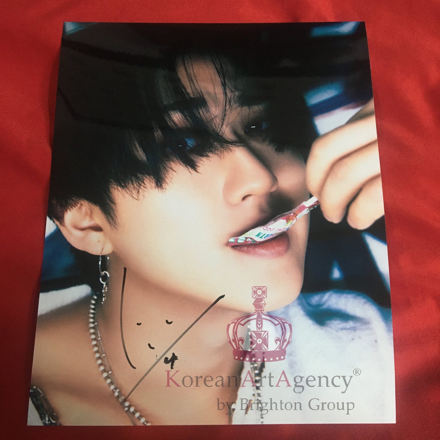 Stray Kids Changbin 10inches Autograph