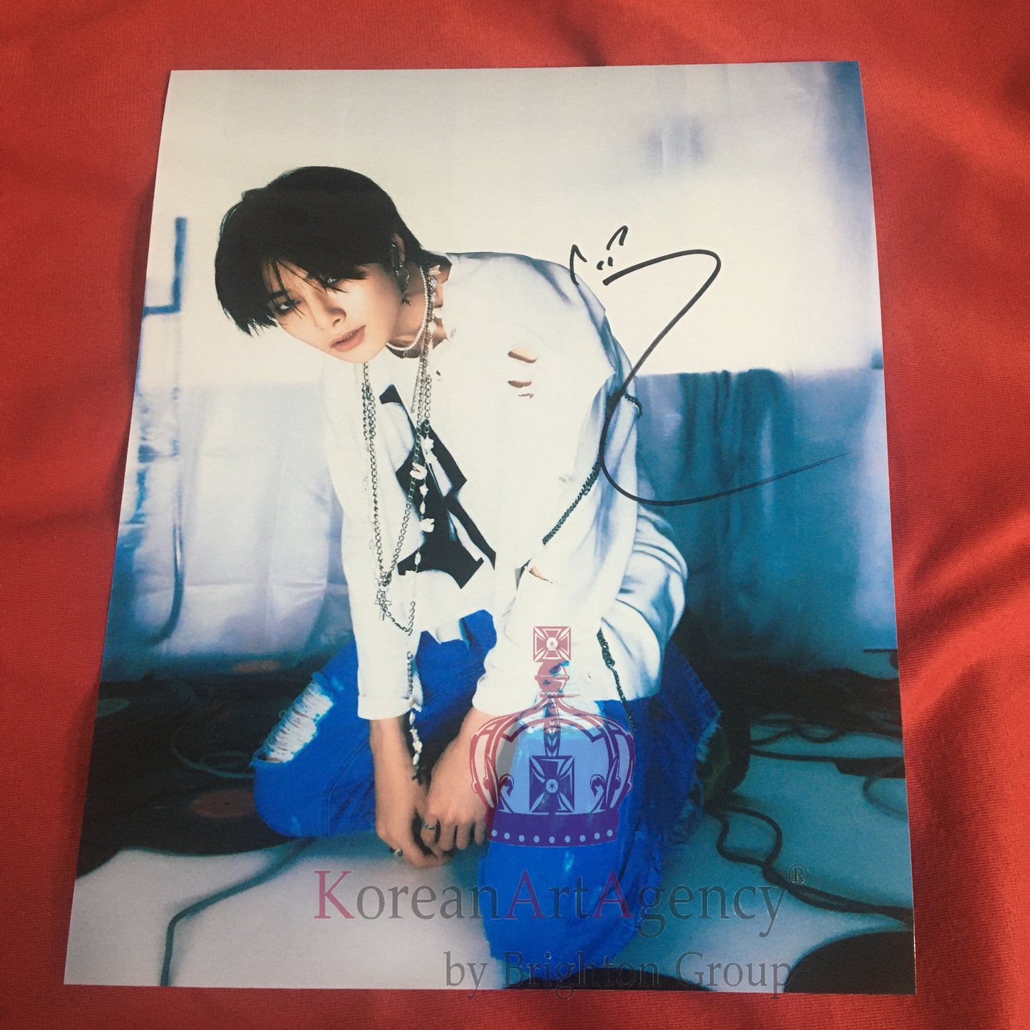 Stray Kids I.N 10inches Autograph