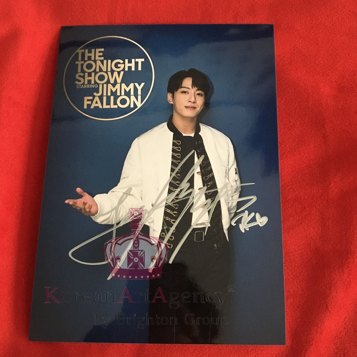 BTS Jungkook Golden 7inches 2023 Autograph