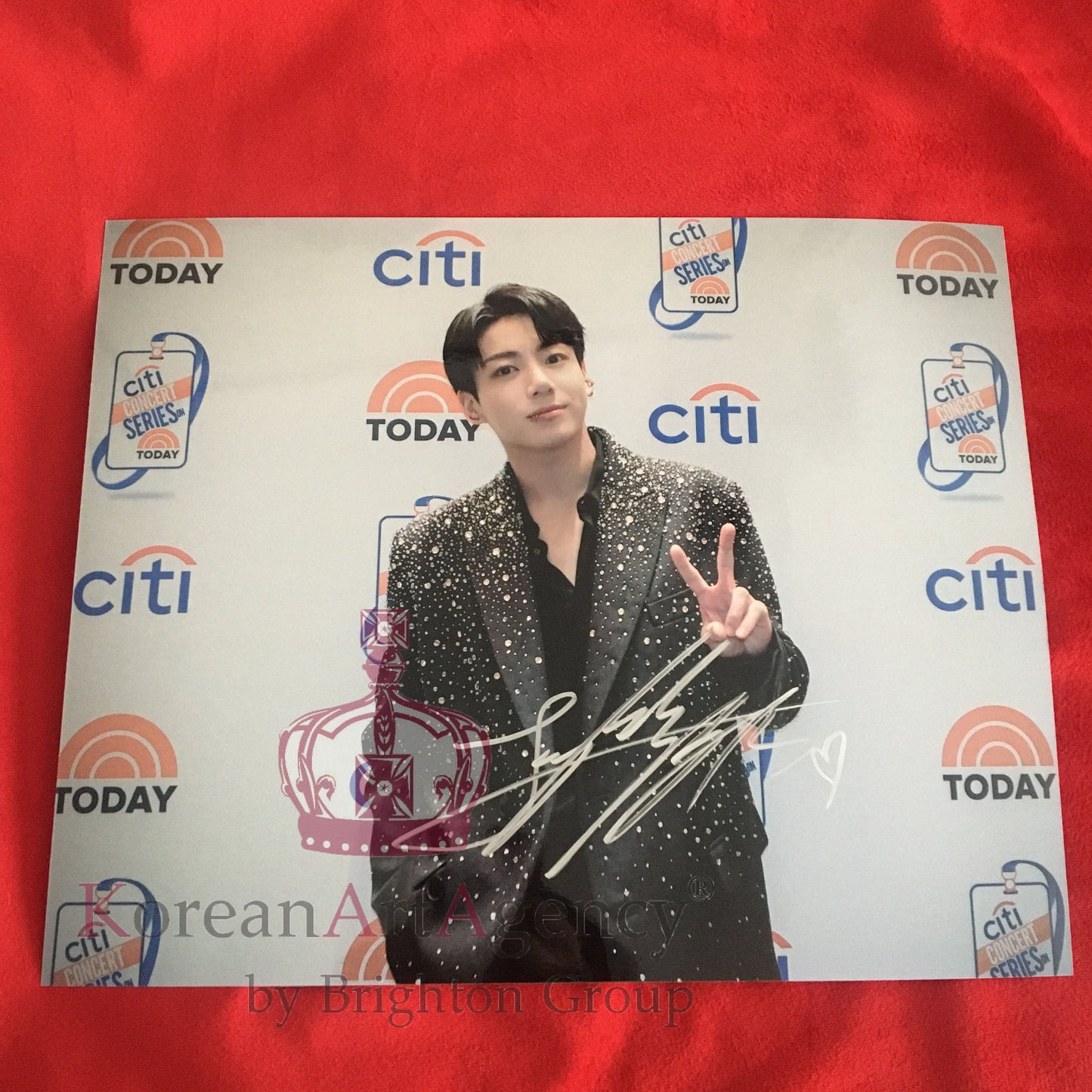 BTS Jungkook Golden 10inches 2023 Autograph