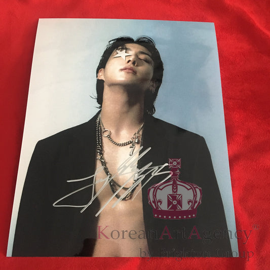 BTS Jungkook Golden 10inches 2023 Autograph