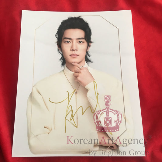 Xiao Zhan The Untamed 10inches Autograph