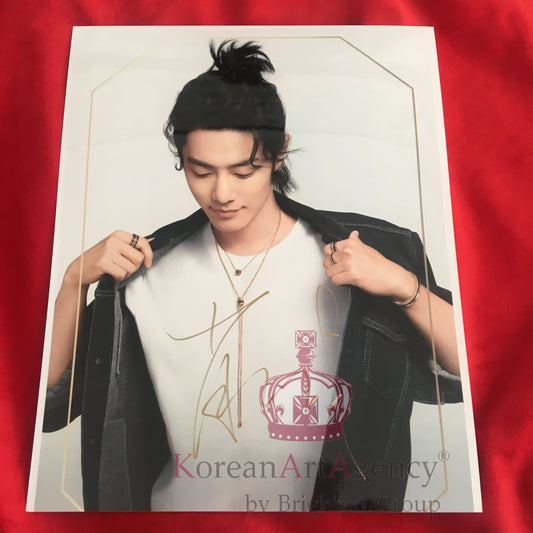 Xiao Zhan The Untamed 10inches Autograph